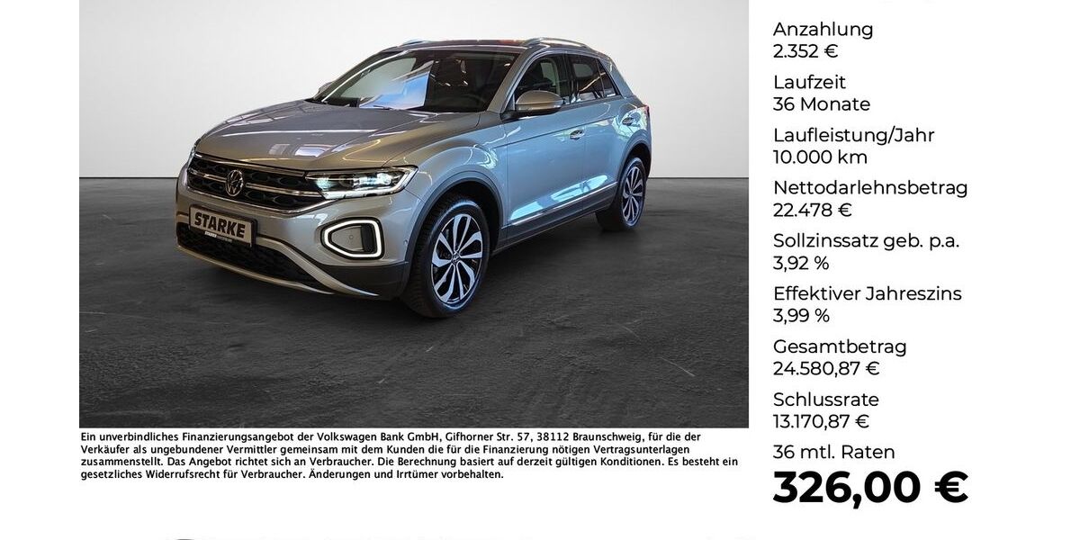 VW T-Roc 11.444 km 24.450 &euro; Ibbenbüren 49477