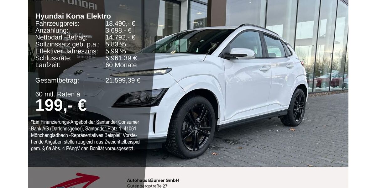 Hyundai KONA 56.069 km 18.490 &euro; Ibbenbüren 49479