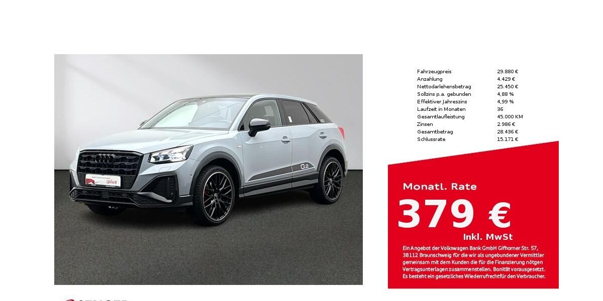 Audi Q2 42.025 km 29.580 &euro; Lingen 49809