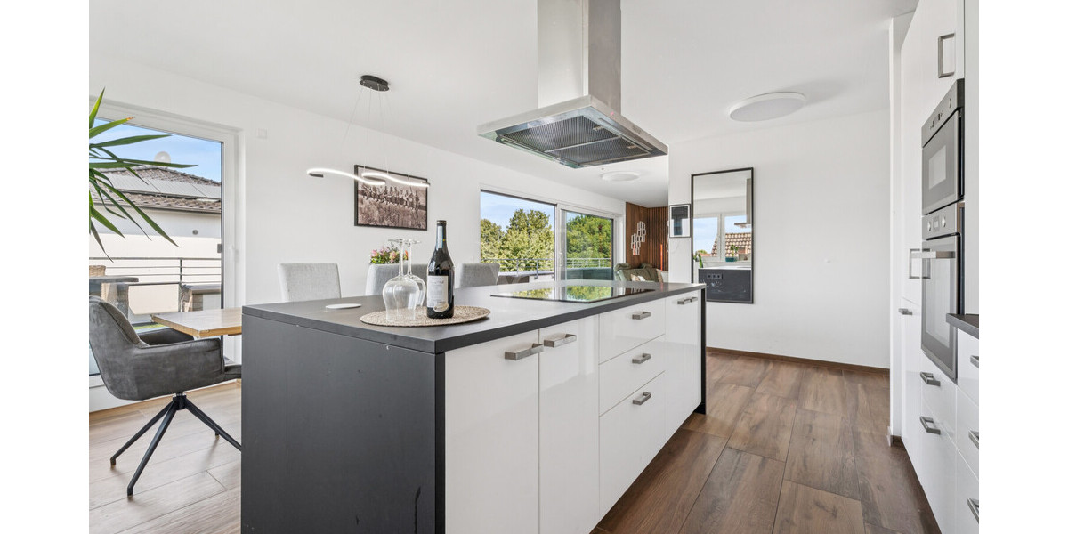 Sundowner auf der Dachterrasse genießen? - Neuwertige Penthousewohnung mit zwei Stellplätzen - Einfamilienhaus Hörstel Hörstel | Angebot:26659002