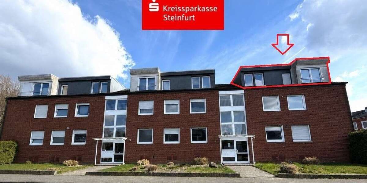Etagenwohnung Emsdetten - 2 Zimmer, 58 m&sup2;, 125.000&euro; | Angebot:26691582