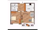 Erdgeschoßwohnung Rheine - 2 Zimmer, 61 m&sup2;, 145.000&euro; | Angebot:26616511