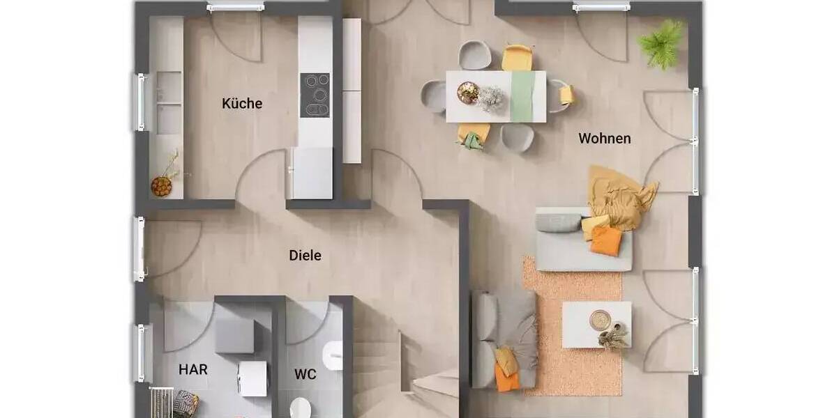 Einfamilienhaus Greven - 5 Zimmer, 125 m&sup2;, 275.390&euro; | Angebot:25681264