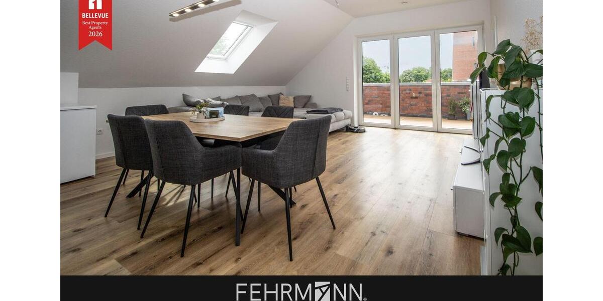 Etagenwohnung Lingen (Ems) Damaschke - 3 Zimmer, 84 m&sup2;, 960&euro; | Angebot:26566206