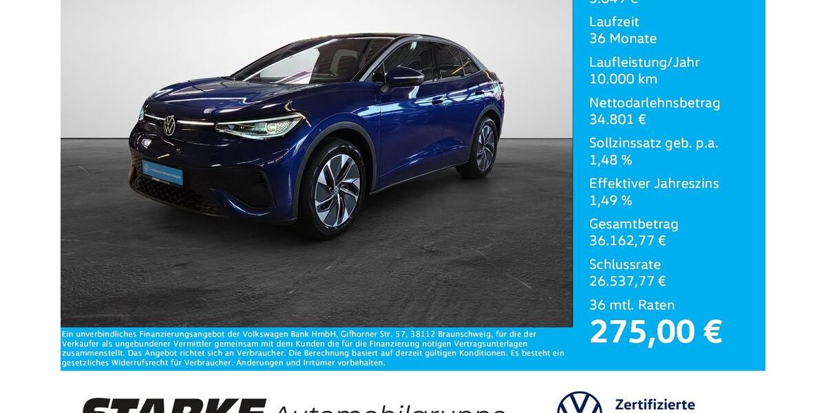 VW ID.5 11.366 km 38.650 &euro; Ibbenbüren 49477
