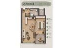 Etagenwohnung Ladbergen - 2 Zimmer, 59 m&sup2;, 407&euro; | Angebot:27566403