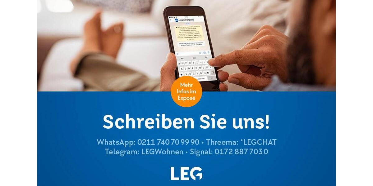 Erdgeschoßwohnung Ibbenbüren Bockraden - 2 Zimmer, 64 m&sup2;, 519&euro; | Angebot:26624205