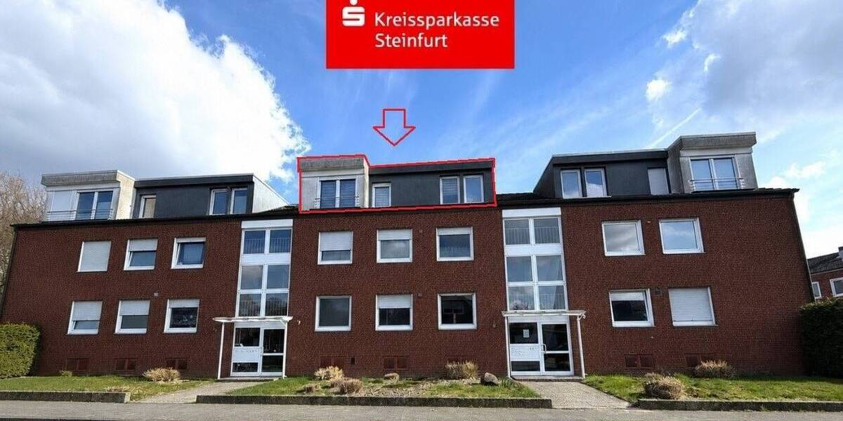 Etagenwohnung Emsdetten - 2 Zimmer, 65 m&sup2;, 143.000&euro; | Angebot:26703219