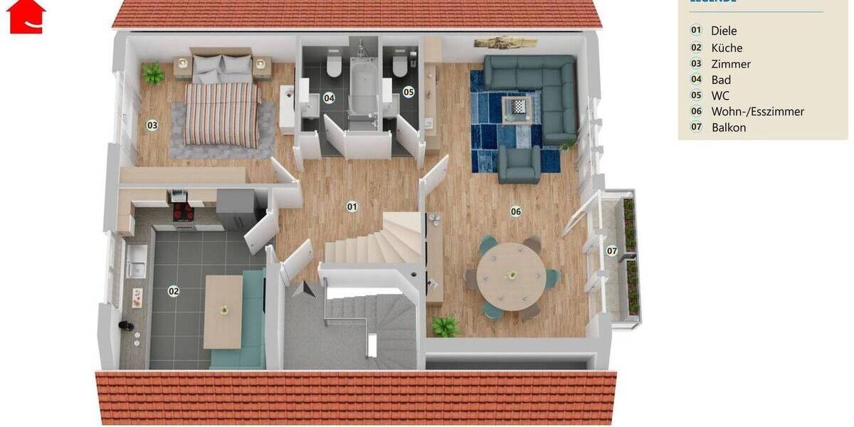 Mehrfamilienhaus, Wohnhaus Horstmar - 8 Zimmer, 254 m&sup2;, 450.000&euro; | Angebot:25676873