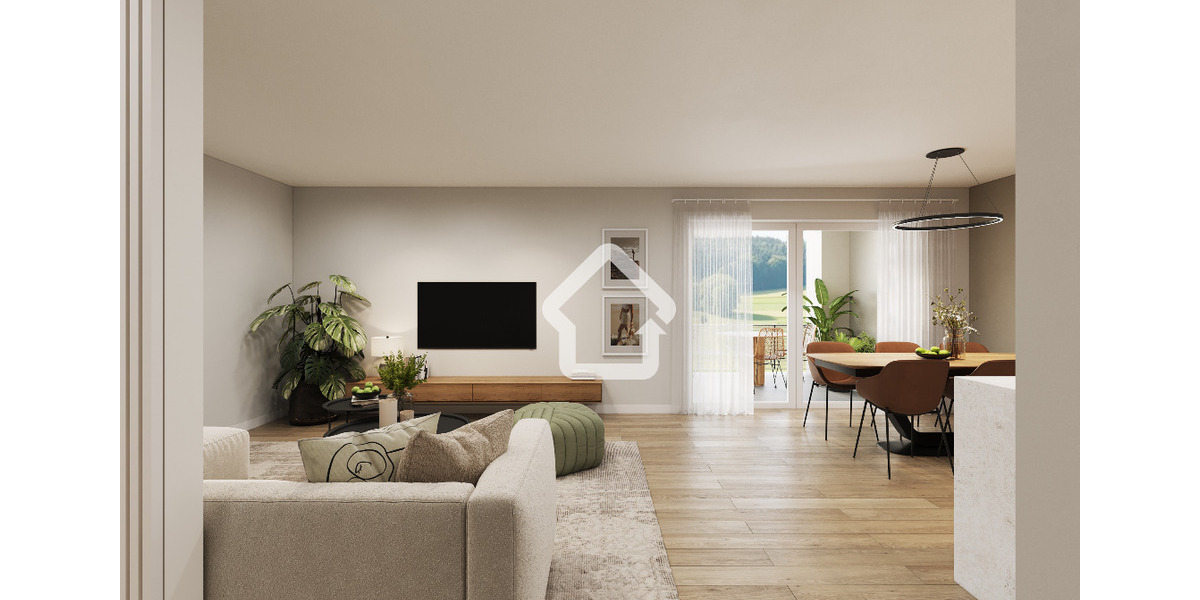 Etagenwohnung Lingen (Ems) Damaschke - 3 Zimmer, 88 m&sup2;, 1.010&euro; | Angebot:23144369