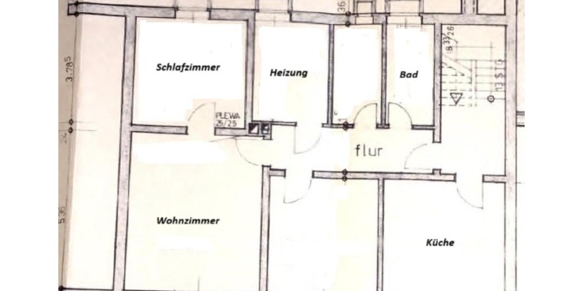 Etagenwohnung Rheine Altenrheine - 2 Zimmer, 900&euro; | Angebot:23629301