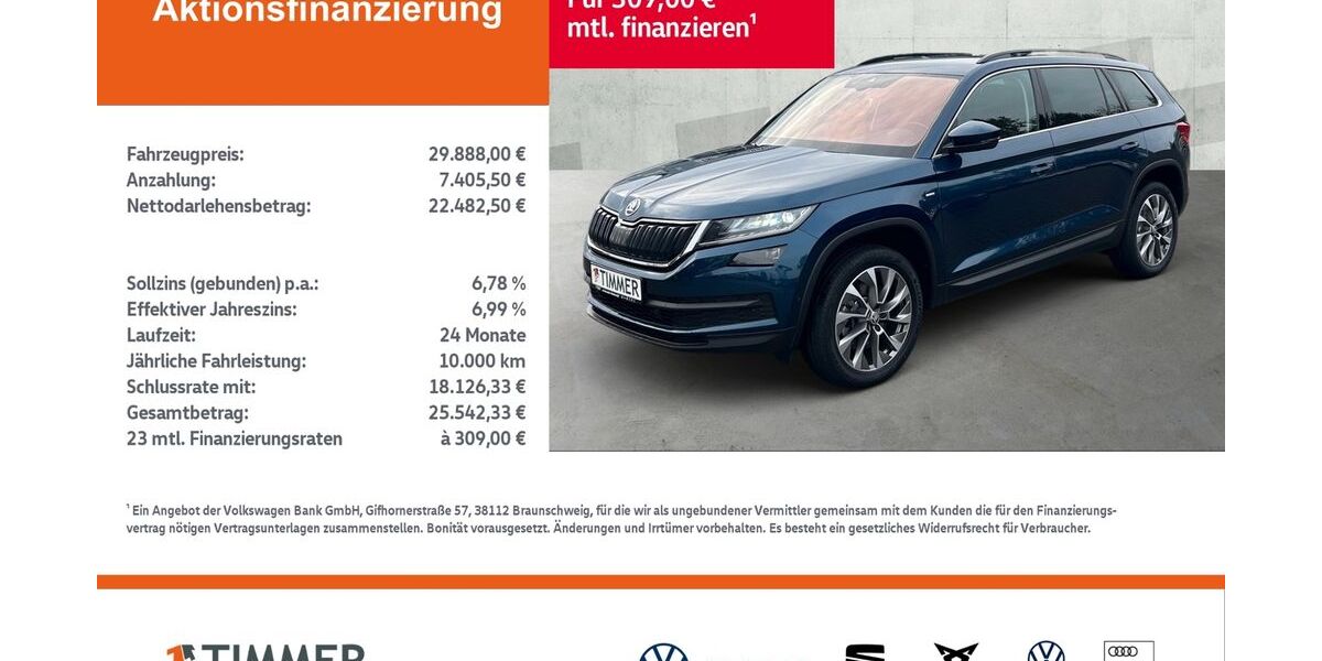 Skoda Kodiaq 95.676 km 29.888 &euro; Rheine 48432