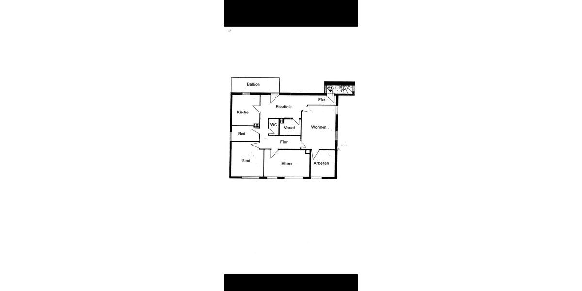 Etagenwohnung Nordwalde - 5 Zimmer, 120 m&sup2;, 1.320&euro; | Angebot:27571354