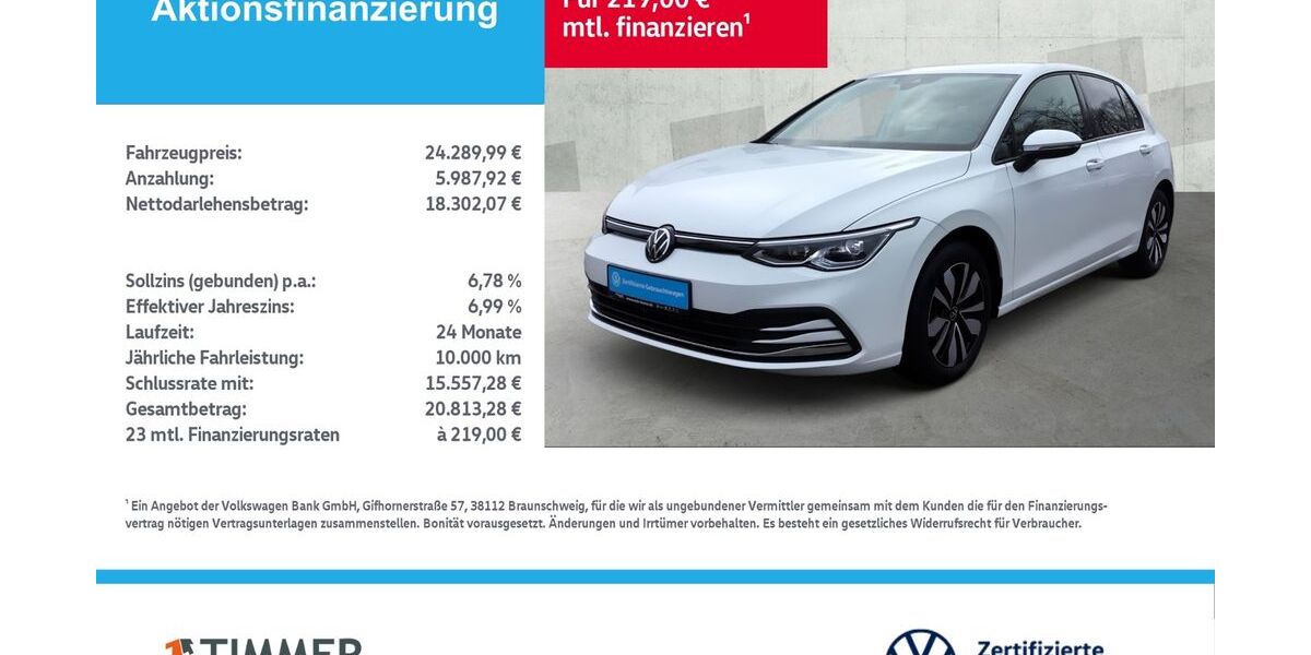 VW Golf 93.934 km 23.590 &euro; Lingen 49808