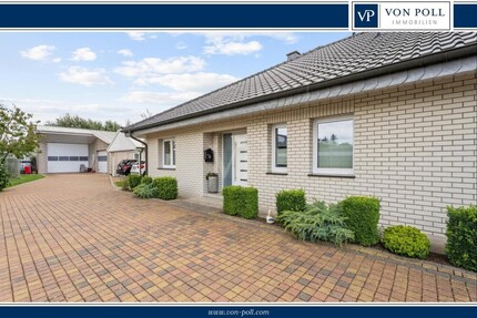 Rarität für Selbstständige! Junge Betriebs- und Wohnimmobilie mit Lagerhalle - Gewerbeobjekt Mettingen Mettingen | Angebot:23088455