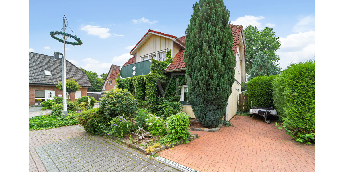 Romantisches Einfamilienhaus - Original Schwedenhaus in Dreierwalde - Einfamilienhaus Hörstel / Dreierwalde Hörstel | Angebot:26073060