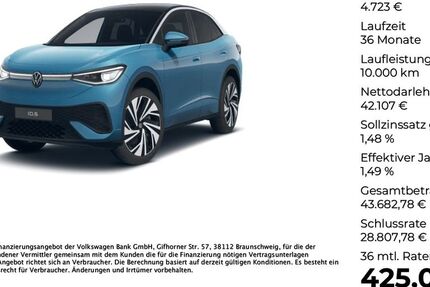 VW ID.5 11.544 km 46.830 &euro; Ibbenbüren 49477