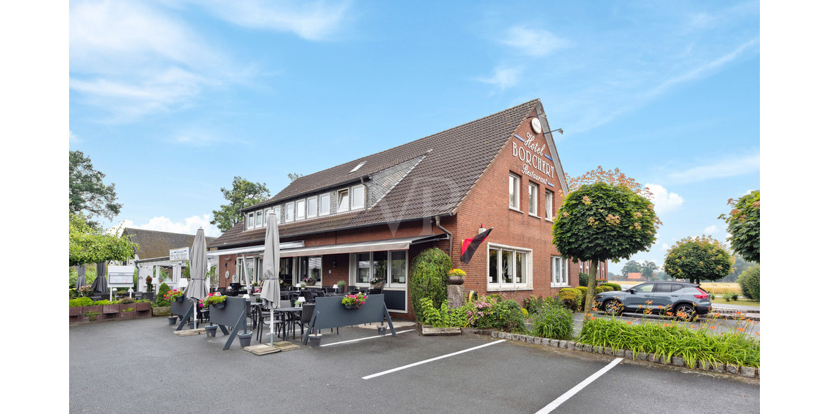 Renditestarkes Gewerbeobjekt mit Beherbergungsbetrieb & Erweiterungspotenzial - Appartement Rheine Rheine | Angebot:25284066