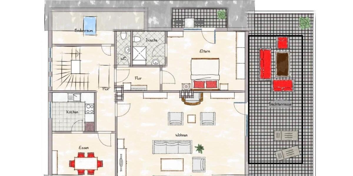 Maisonettenwohnung Rheine Altenrheine - 4.5 Zimmer, 155 m&sup2;, 1.050&euro; | Angebot:24691910