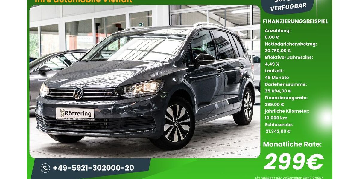 VW Touran 21.338 km 29.800 &euro; Schüttorf 48465