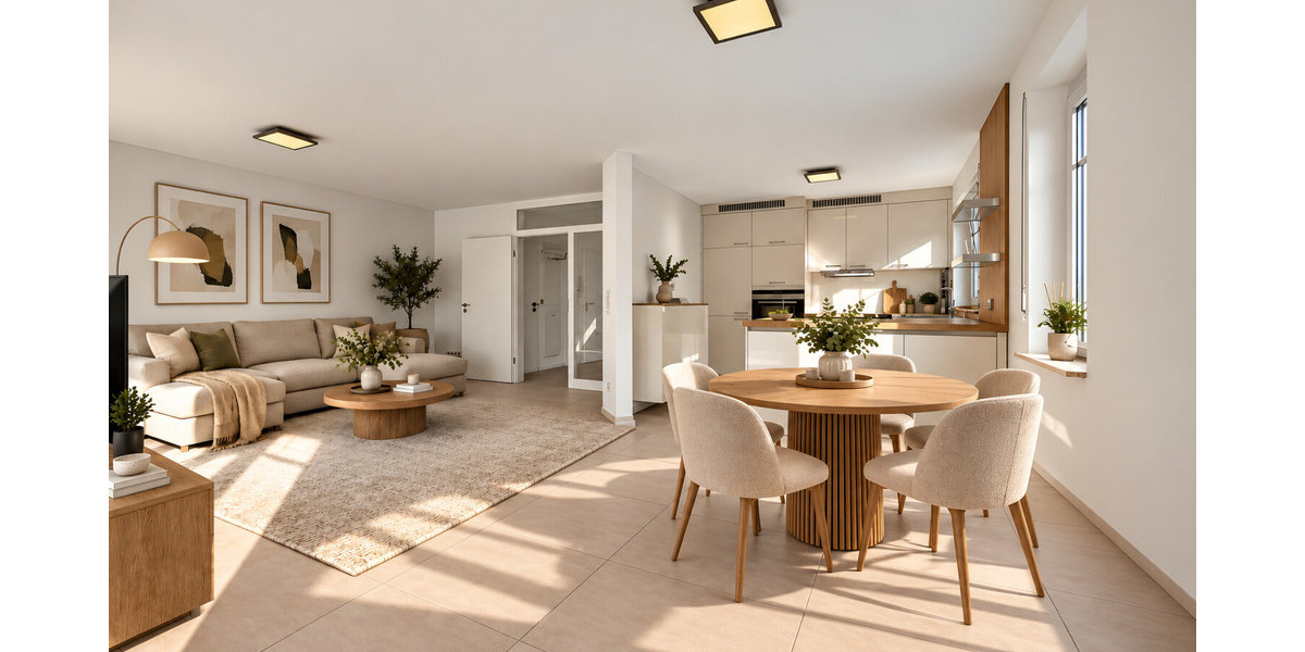Bezugsfreie 2-Zimmer-Erdgeschosswohnung mit über 30 m² Terrasse und neuwertiger Küche in Rheine - Erdgeschoßwohnung Rheine Rheine | Angebot:27733108