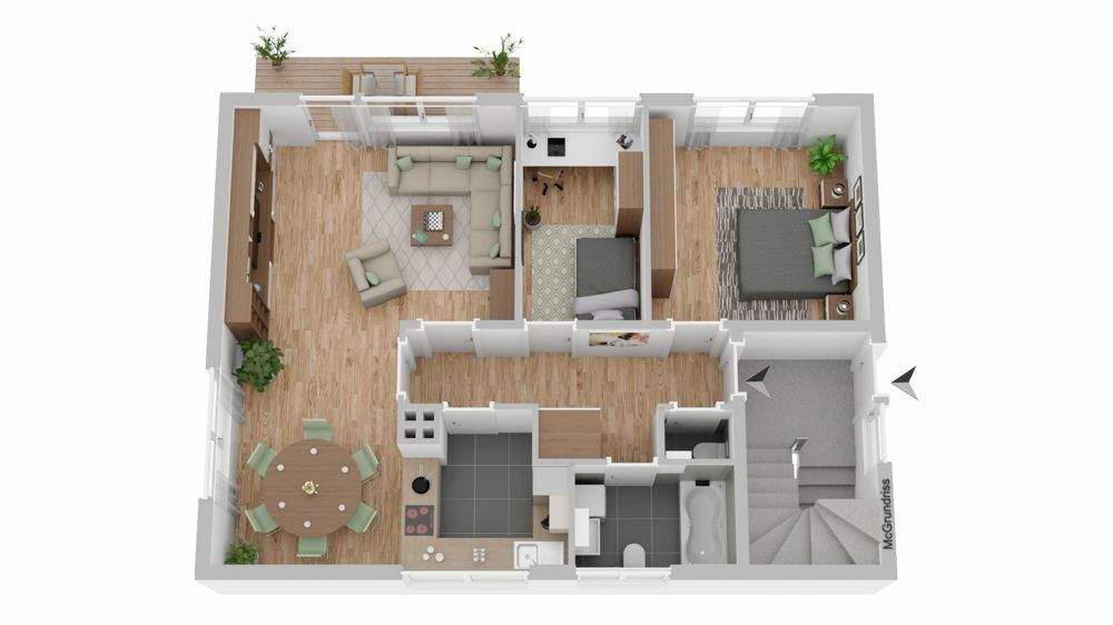 Mehrfamilienhaus, Wohnhaus Nordwalde - 8 Zimmer, 146 m&sup2;, 429.000&euro; | Angebot:25690534