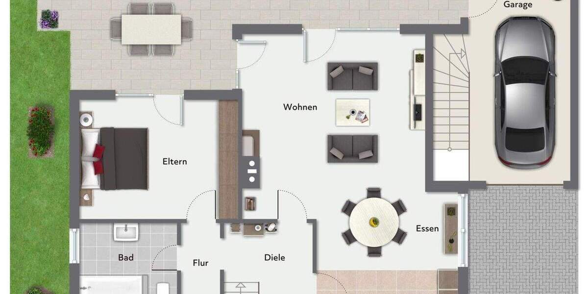 Einfamilienhaus Greven Reckenfeld - 6 Zimmer, 177 m&sup2;, 588.000&euro; | Angebot:25688472