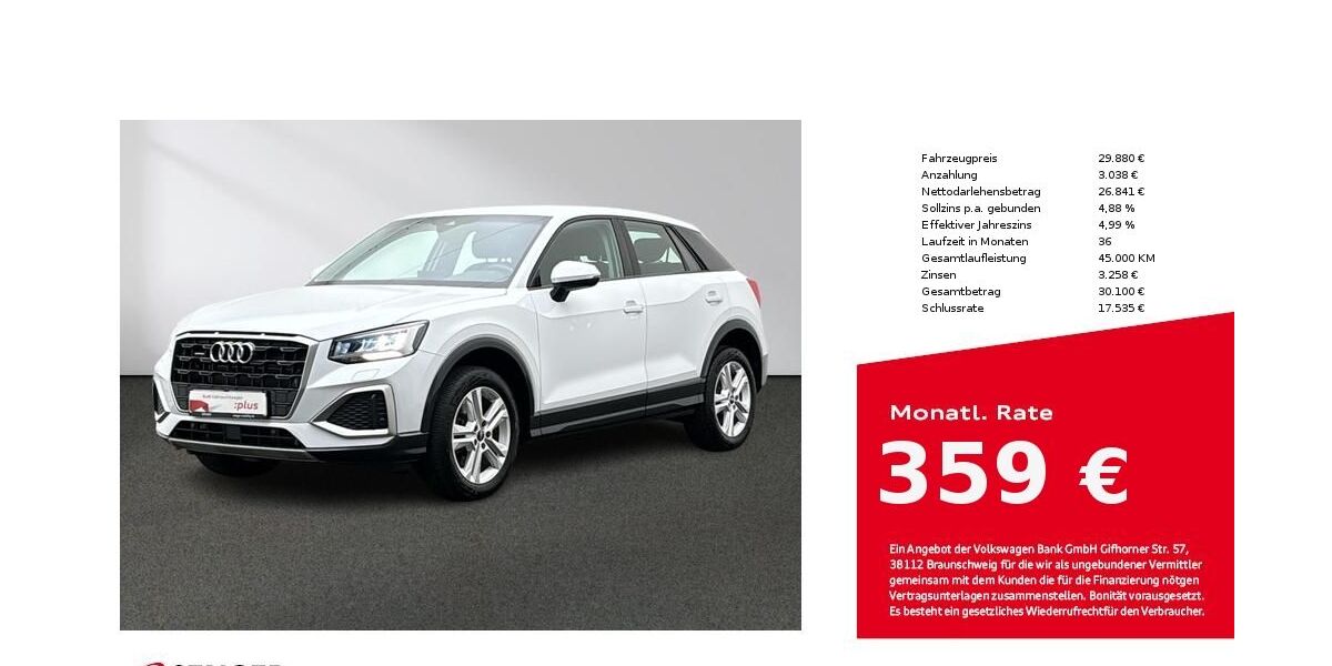 Audi Q2 47.084 km 29.880 &euro; Lingen 49809