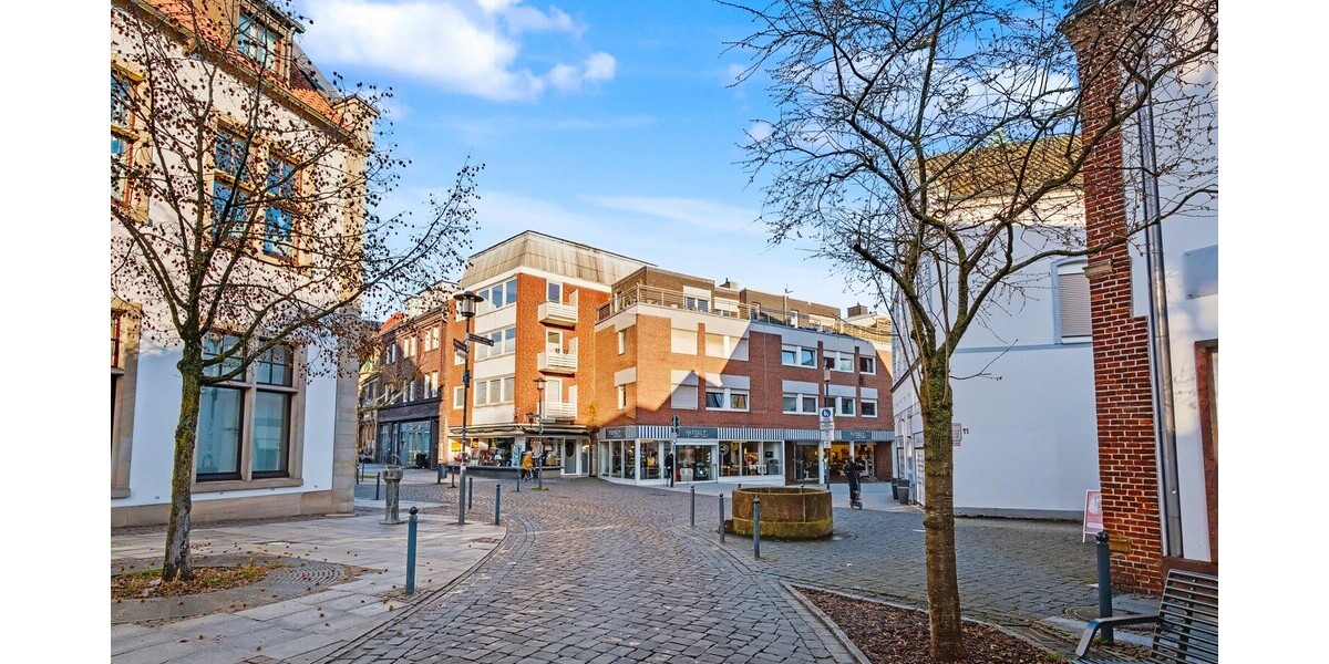 Innenstadtlage – vollvermietetes Wohn- & Geschäftshaus mit solider Rendite und Entwicklungspotenzial - Wohn- & Geschäftshaus Rheine Rheine | Angebot:25218842