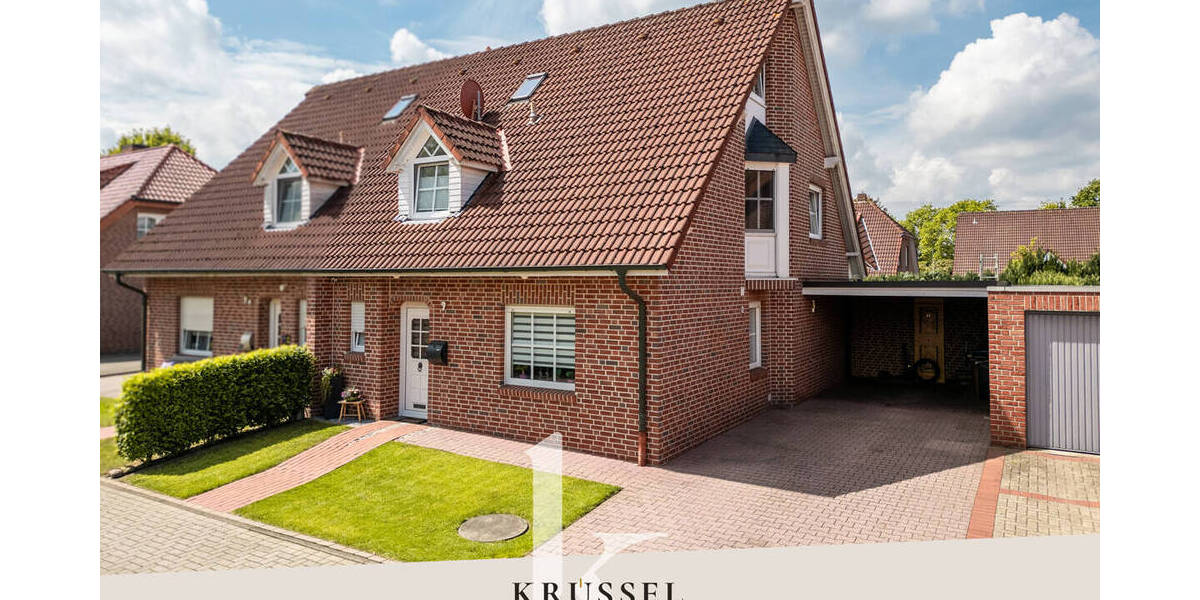 Doppelhaushälfte Lingen / Baccum Baccum - 5 Zimmer, 125 m&sup2;, 289.000&euro; | Angebot:26763499