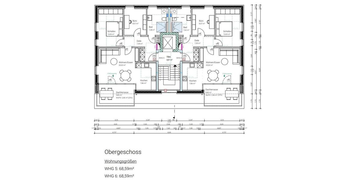 Etagenwohnung Hörstel - 3 Zimmer, 80 m&sup2;, 800&euro; | Angebot:27602953