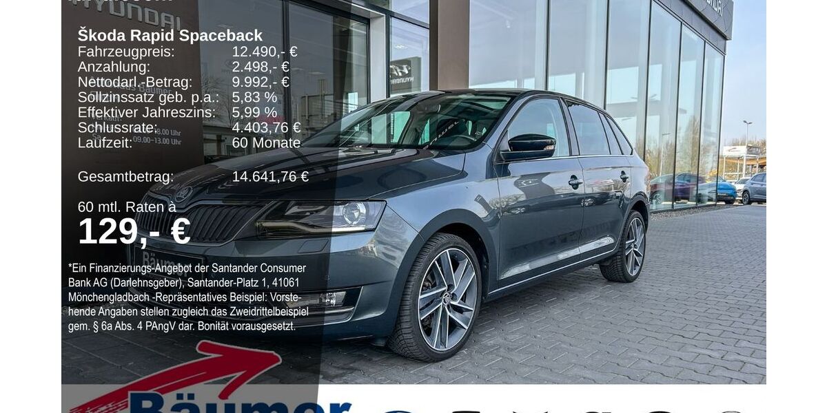 Skoda Rapid 121.886 km 12.490 &euro; Ibbenbüren 49479