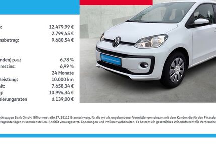 VW up! 45.075 km 12.480 &euro; Lingen 49808