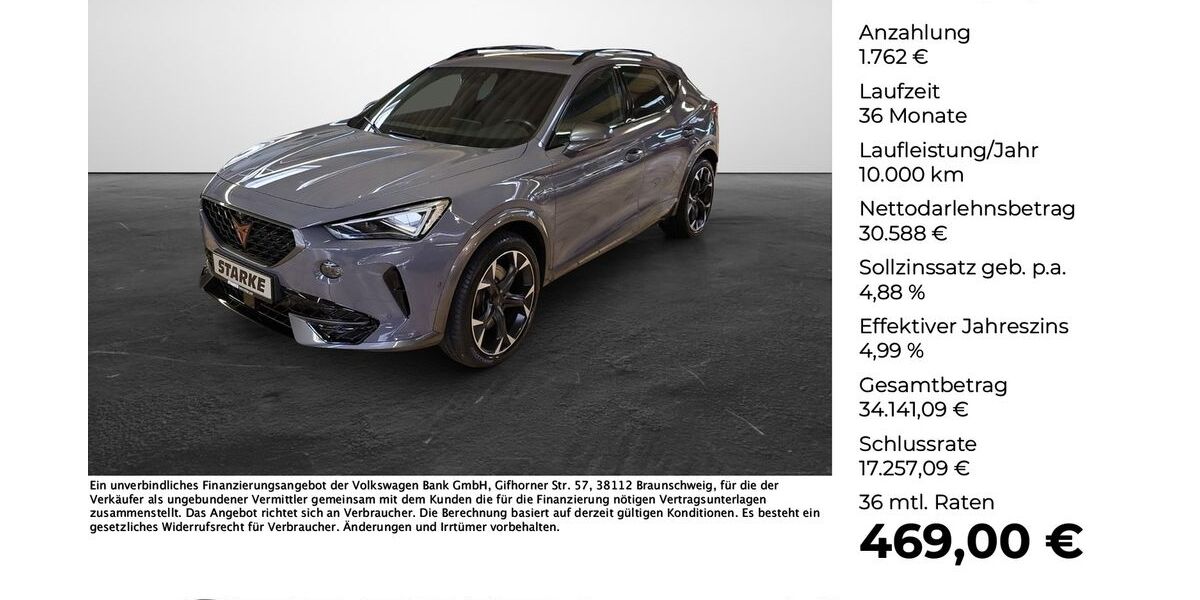 Cupra Formentor 41.613 km 29.750 &euro; Lengerich 49525