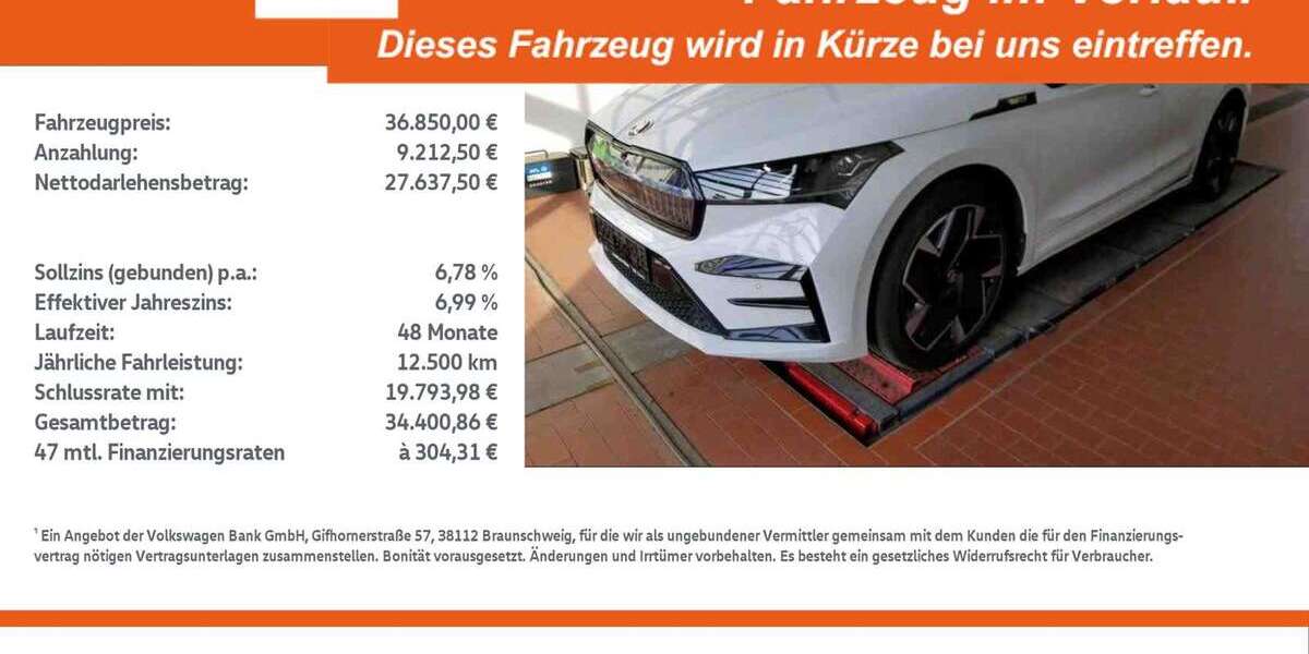 Skoda Enyaq 62.489 km 36.850 &euro; Rheine 48432