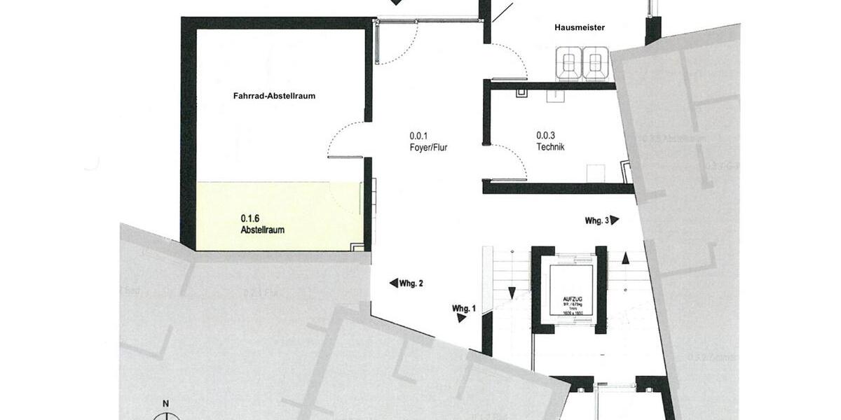 Etagenwohnung Lingen (Ems) - 3 Zimmer, 75 m&sup2;, 820&euro; | Angebot:25809747