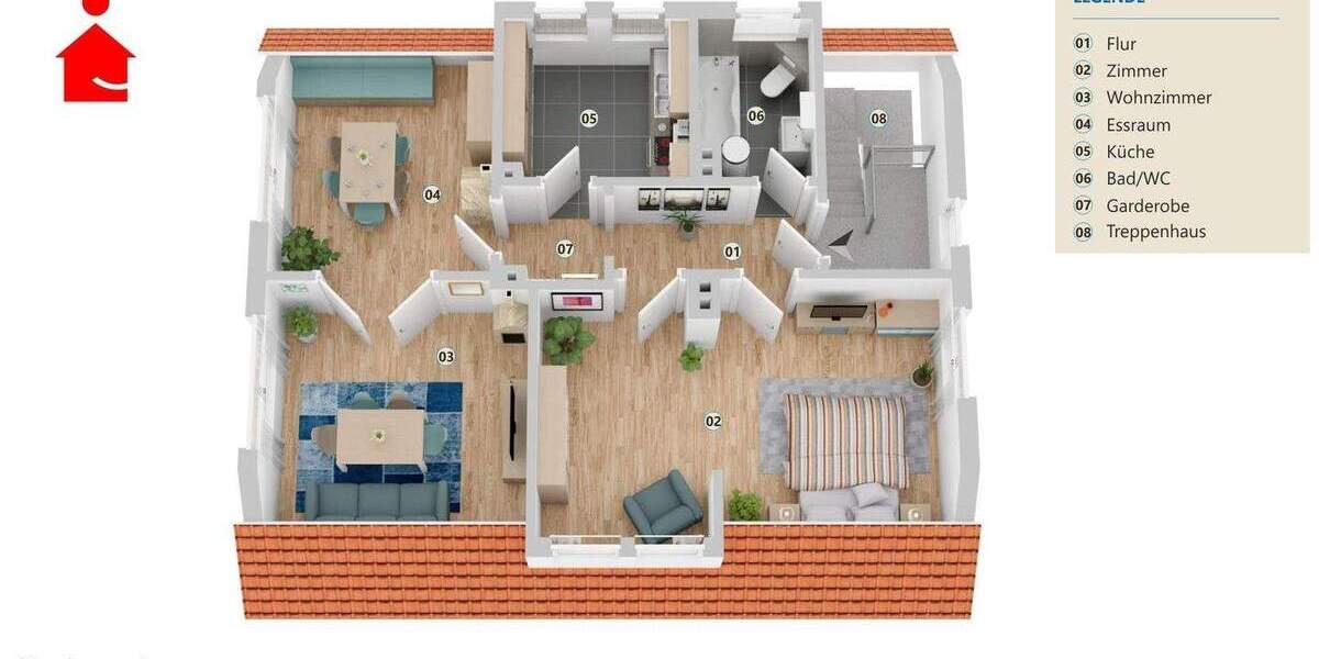 Mehrfamilienhaus, Wohnhaus Ladbergen - 8 Zimmer, 148 m&sup2;, 298.000&euro; | Angebot:25798105