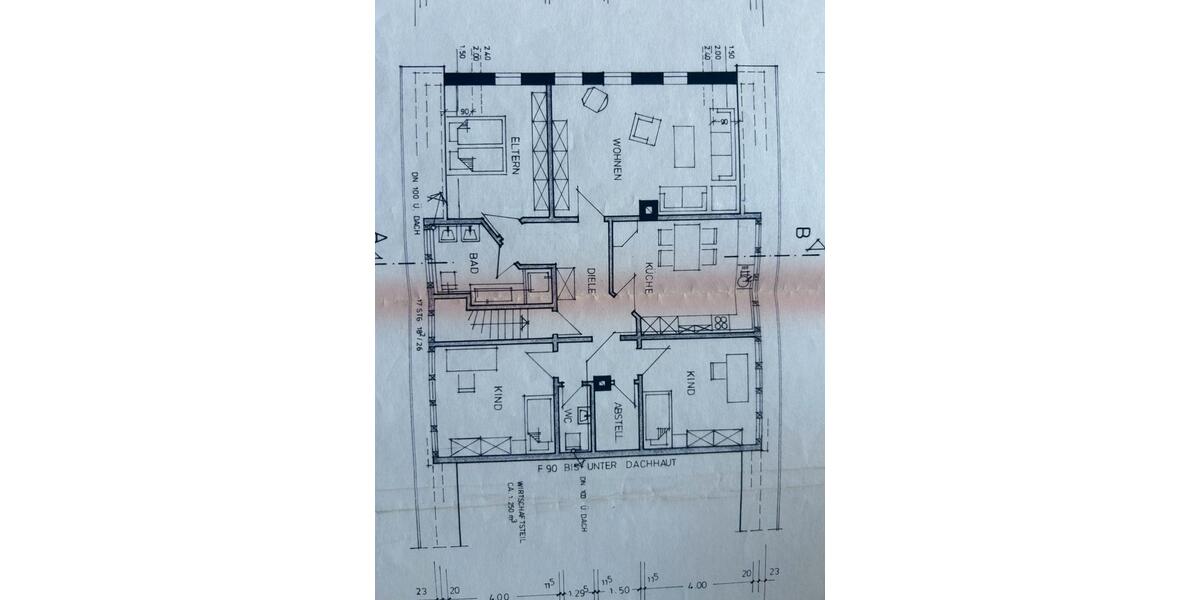 Etagenwohnung Ladbergen - 4 Zimmer, 110 m&sup2;, 1.050&euro; | Angebot:27598011