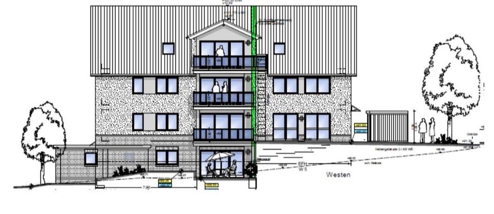Dachgeschoßwohnung Mettingen - 2 Zimmer, 60 m&sup2;, 720&euro; | Angebot:25887340