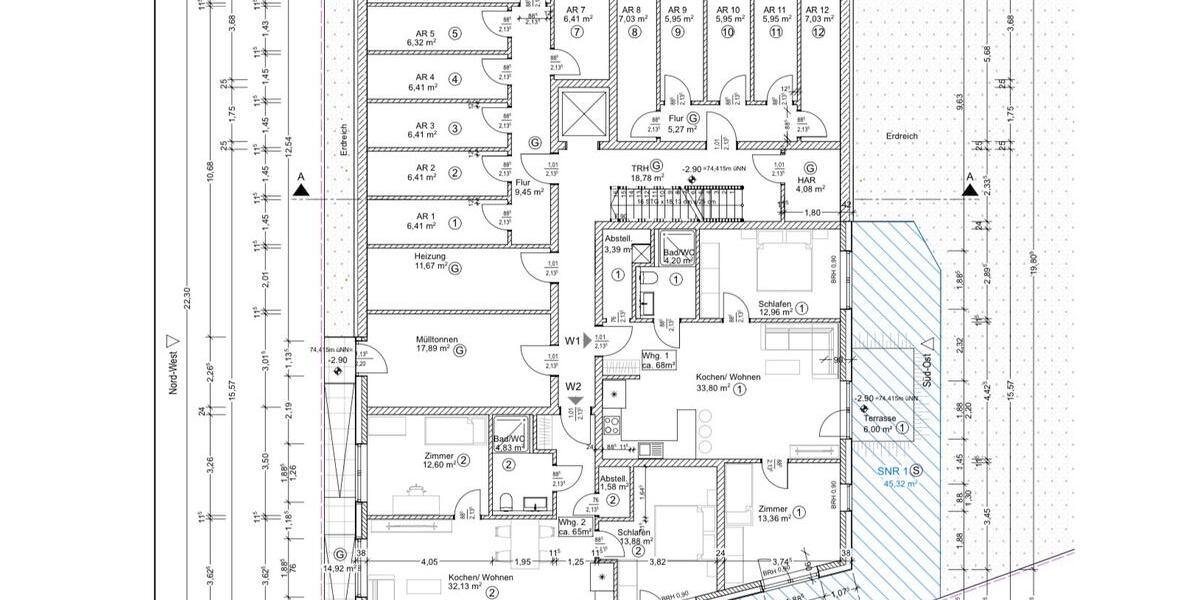 Etagenwohnung Ibbenbüren - 3 Zimmer, 267.000&euro; | Angebot:22211673