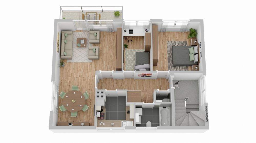 Mehrfamilienhaus, Wohnhaus Nordwalde - 8 Zimmer, 146 m&sup2;, 369.000&euro; | Angebot:25690534