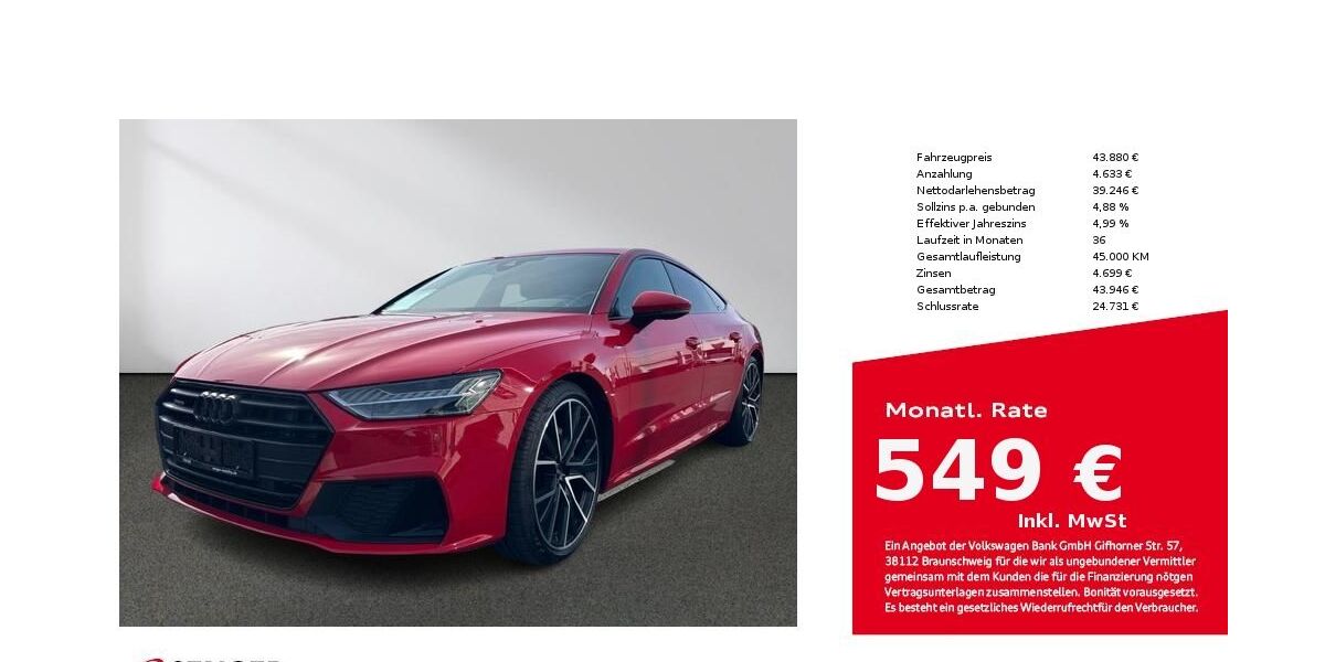 Audi A7 49.750 km 43.880 &euro; Lingen 49809