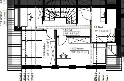 Etagenwohnung Lingen (Ems) Gauerbach - 5 Zimmer, 134 m&sup2;, 1.500&euro; | Angebot:27588837