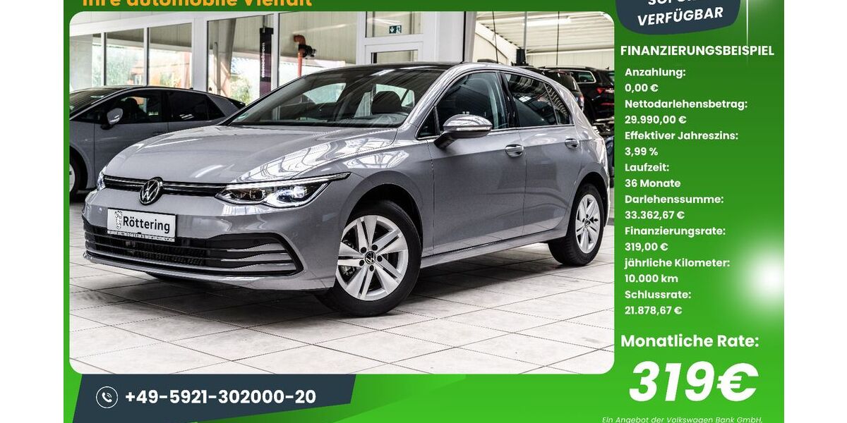 VW Golf 14.775 km 28.600 &euro; Schüttorf 48465