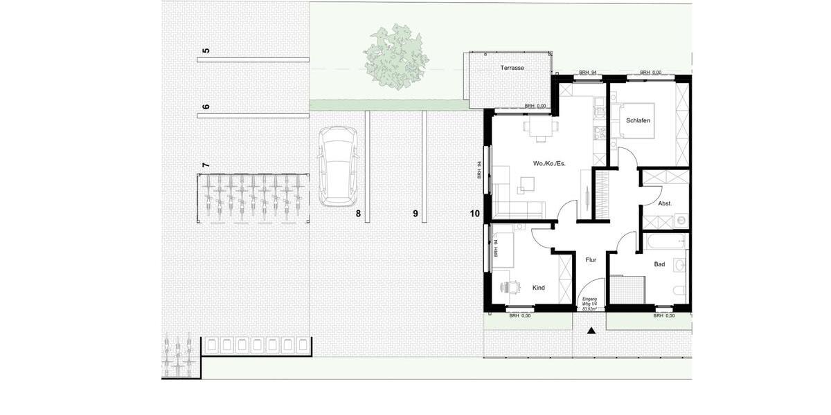 Etagenwohnung Hörstel - 3 Zimmer, 517&euro; | Angebot:23215133