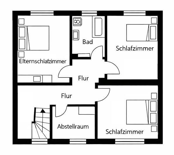 Einfamilienhaus Schöppingen / Eggerode Eggerode - 5 Zimmer, 115 m&sup2;, 234.000&euro; | Angebot:25957376