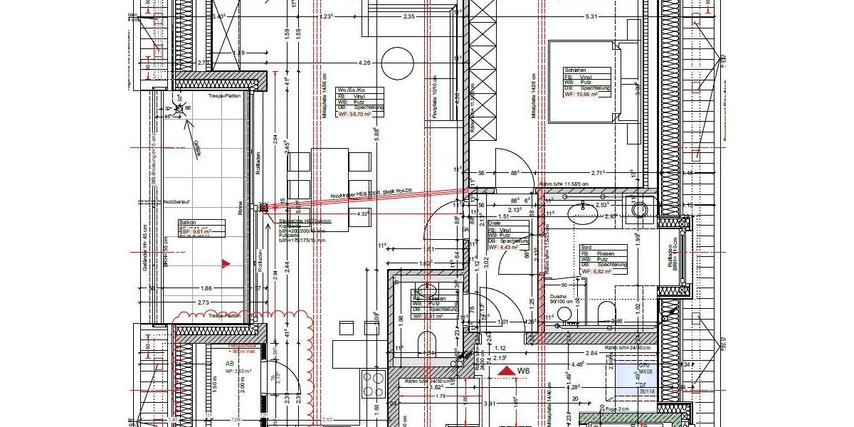 Dachgeschoßwohnung Spelle - 2 Zimmer, 76 m&sup2;, 900&euro; | Angebot:21661272