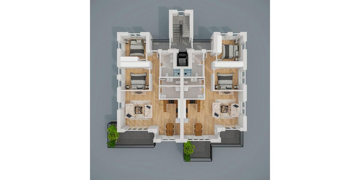 Erdgeschoßwohnung Lingen (Ems) - 3 Zimmer, 88 m&sup2;, 1.010&euro; | Angebot:23226490