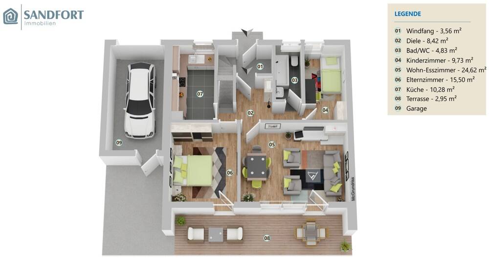 Einfamilienhaus Nordwalde - 6 Zimmer, 142 m&sup2;, 299.000&euro; | Angebot:25958652