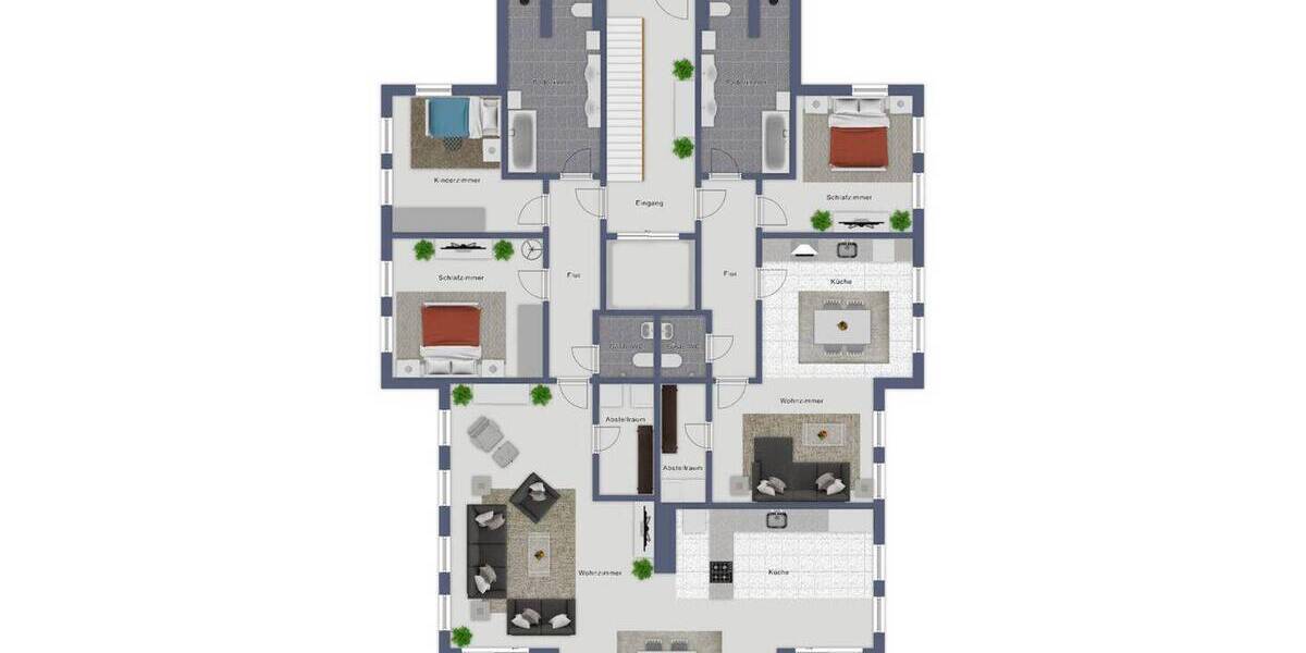 Etagenwohnung Bad Bentheim - 5 Zimmer, 199 m&sup2;, 2.855&euro; | Angebot:26306821